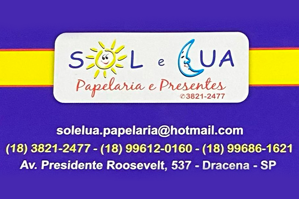 Parceiro Sol e Lua - Papelaria e Presentes